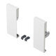 Hettich ArciTech connecteur de façade pour tiroir intérieur, 9123087 blanc-1