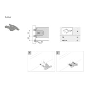 Hettich ARCITECH FRONTSTAB.KUNST. ANTHR-2