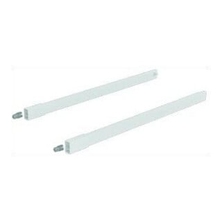 Hettich ArciTech Set de barres longitudinales tiroir, 9149290 NL500mm, gauche et droite, blanc