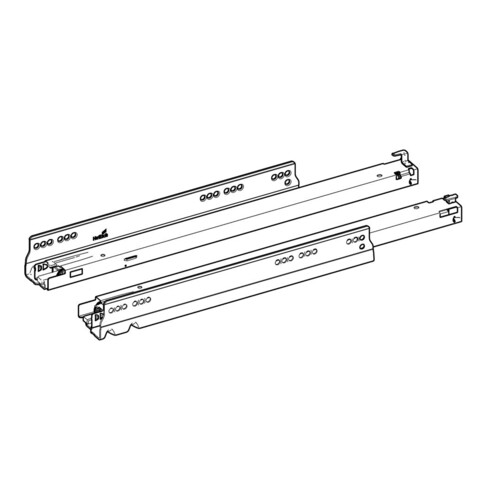 Hettich AT YOU 40KG GUIDE 500MM EB21 SET
