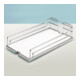 Hettich Auszugsr.-Einhängetablar mit Rutschstopp Arena CLASSIC 13908, Stahl, verchromt-1