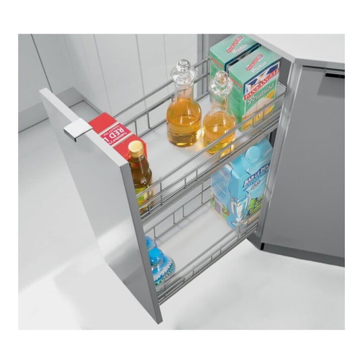 Hettich Auszugsrahmen-Einlegebod. Cargo IQ plus 200 9065861 Kunststoff transluzent