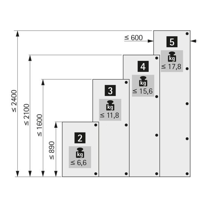 Hettich Automatikscharnier Optimat Plus 4 FM 9072548, 110° Stahl vernickelt