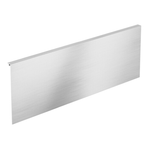 Hettich AvanTech YOU DesignCape, Systemhöhe 187 mm x 2000 mm, Edelstahl Optik