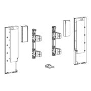 Hettich AvanTech YOU Set Verbinder für gestaltbare Innenfront, Nutzung mit Zarge, Systemhöhe 187, silber-3