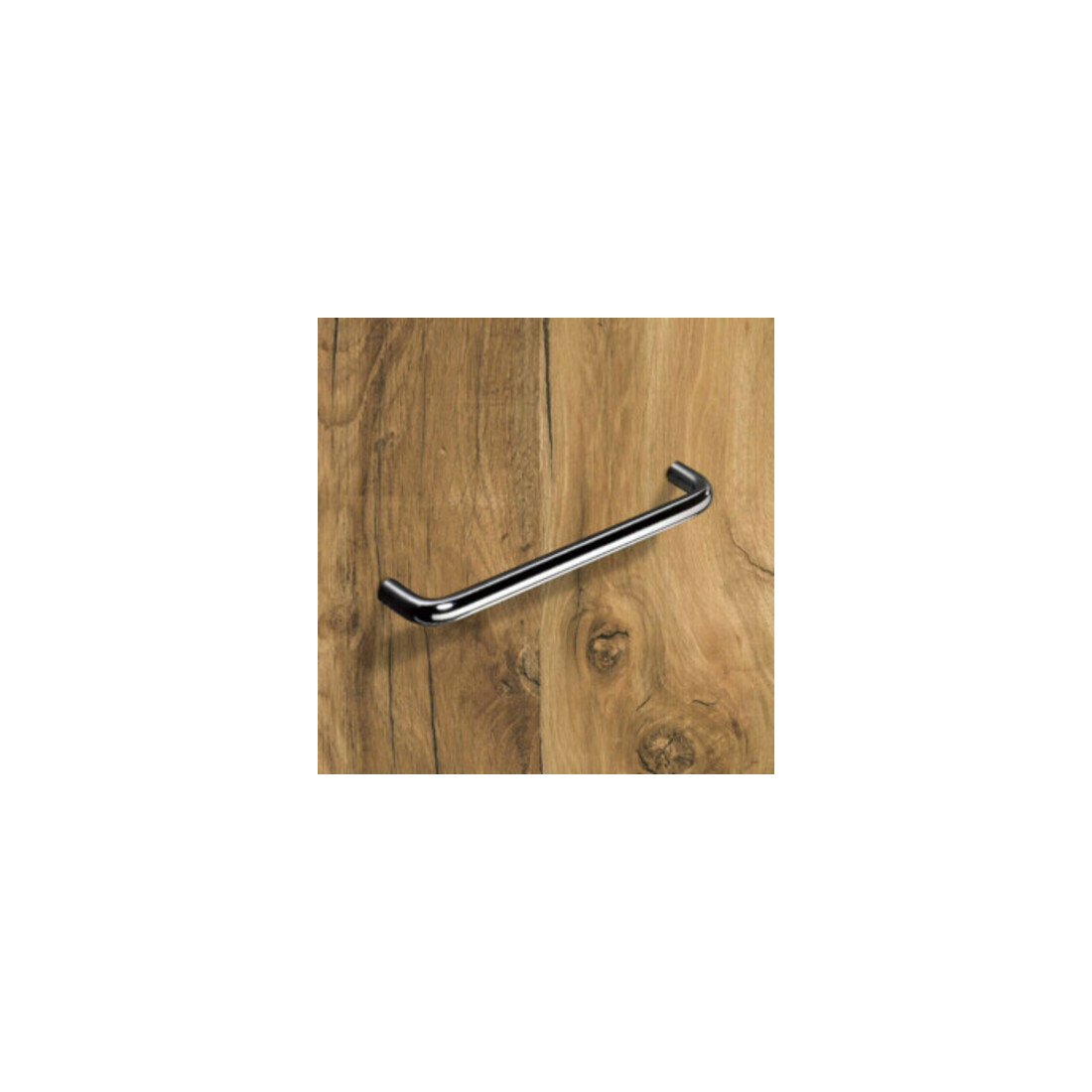 HETTICH Avenio poignée de meuble STA chromé brillant 160 mm D.10 mm