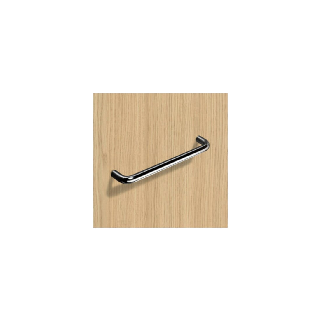 HETTICH Avenio poignée de meuble STA chromé brillant 160 mm D.10 mm