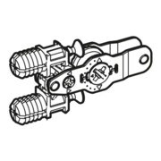 Hettich AVT YOU Fixation avant HUB Clé à chocs .SE21457 AVANTECH ACCESSOIRES-3