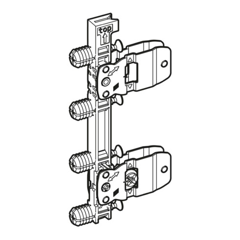 Hettich AVT YOU Frontbefestigung FA Schlagschrauber .SE21452 AVANTECH ZUBEHOER