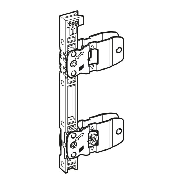 Hettich AVT YOU Frontbefestigung H187/251 Anschr.SE21453 AVANTECH ZUBEHOER