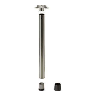 Hettich Ayo, ø 60 mm x 1200 mm Edelstahl Optik