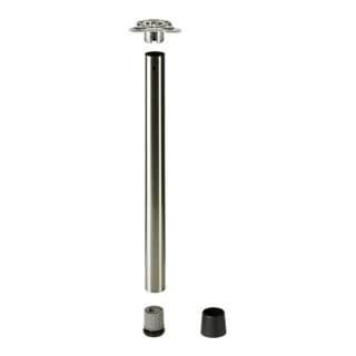 Hettich Ayo, ø 60 mm x 1200 mm Edelstahl Optik