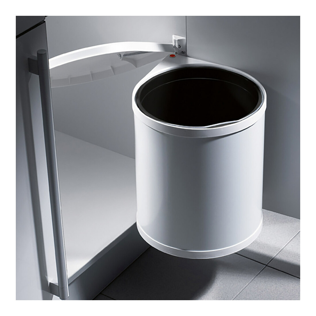 Hettich BIN.IT CL ABFALLS KB400MM 15L WEISS/KST.