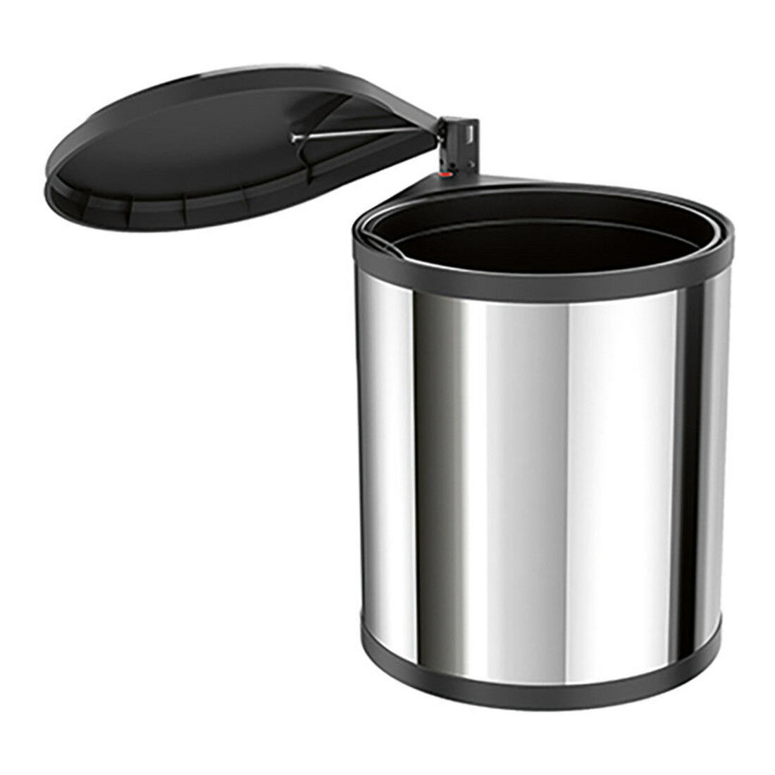 Hettich BIN.IT CL.POUBELLE KB400MM 15L EST/PLAST.NOIR