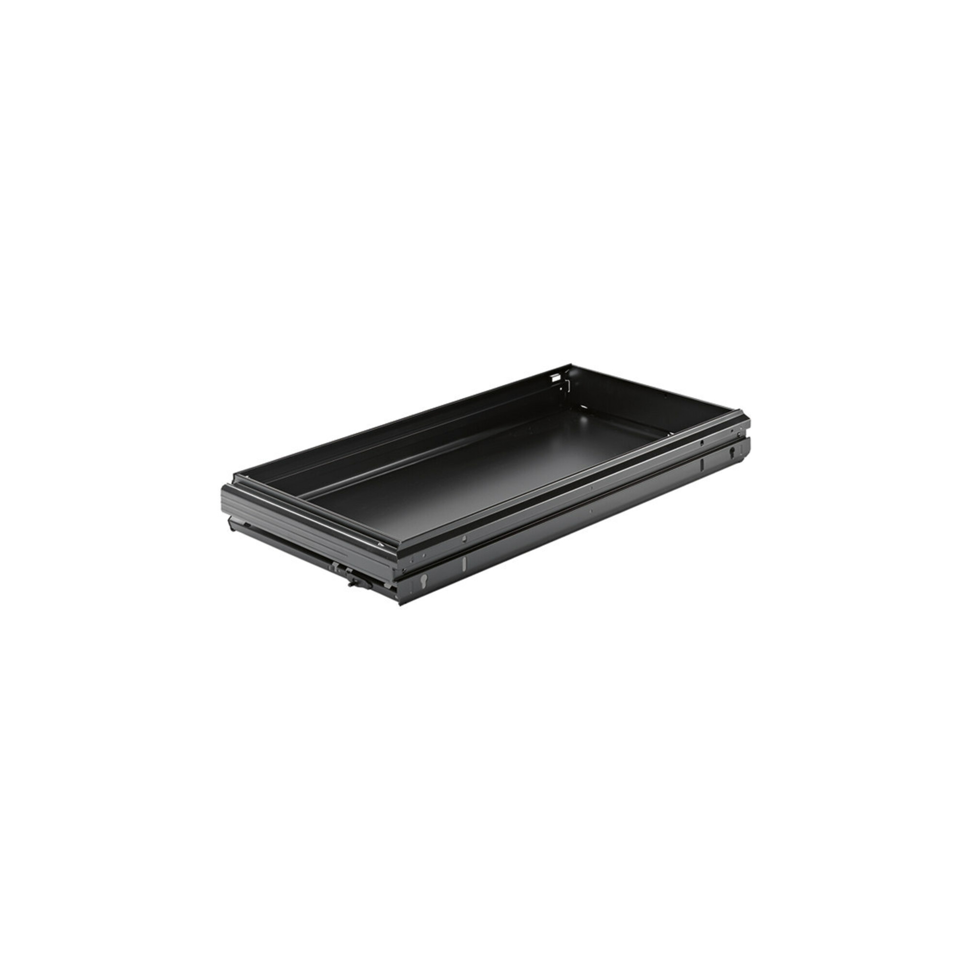 Hettich Büroschrank-Stahlschubkasten Systema Top 2000 1065665 Stahl schwarz