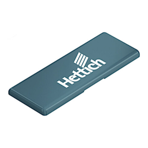 Hettich Cache décoratif meuble pour bras de charnière Sensys, 9099871 plastique anthracite