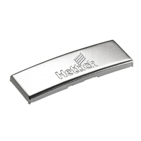 Hettich Cache décoratif pour bras de charnière Sensys, 9088250 Acier nickelé
