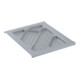 Hettich Caddy pour matériel d’écriture Systema Top 2000 9082379 KF aluoptik-1