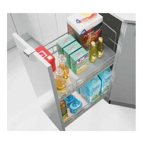 Hettich Cadre coulissant étagère Cargo IQ plus 300 9065862 plastique translucide