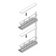 Hettich Cadre de tiroir étagère Cargo IQ plus 150 9077601 plastique translucide-3