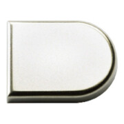 Hettich Capuchon décoratif pour porte en verre Type B 70713 nickelé