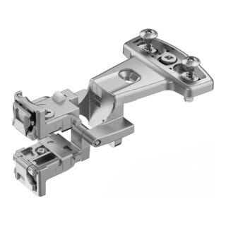 Hettich Charnière à cupule simple 180°, Selekta Pro 2000, 45063 nickelée