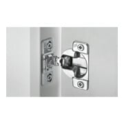 Hettich Charnière automatique Optimat Plus 4 FM 9072548, 110°, acier nickelé