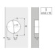 Hettich Charnière automatique Optimat Plus 4 FM 9072548, 110°, acier nickelé-2
