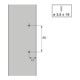 Hettich Charnière automatique Optimat Plus 4 FM 9072548, 110°, acier nickelé-4