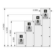 Hettich Charnière automatique Optimat Plus 4 FM 9072548, 110°, acier nickelé-5