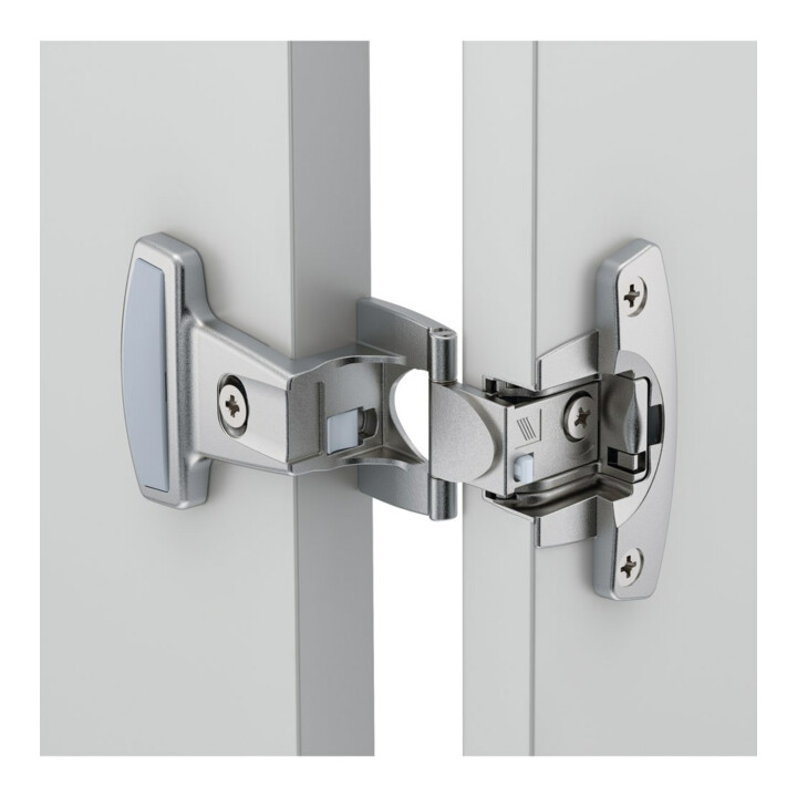 Hettich Charnière d'angle 270°, Selekta Pro 2000, 45046 nickelée