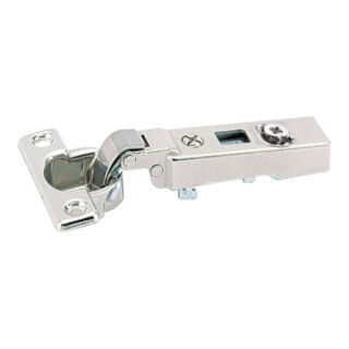 Hettich Charnière d’armoire Intermat 9924, 72965 95°, déport 9,5 mm, zinc injecté, nickelé