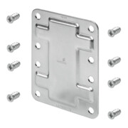 Hettich Charnière de connexion coulissante, TopLine 9277156 Acier, zingué