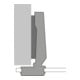 Hettich Charnière de meuble Intermat 9904, 72960 95°, déport 1mm ZDG argenté nickelé