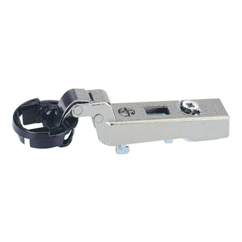Hettich Charnière de meuble Intermat 9904, 72968 95°, déport 16 mm ZDG nickelé argenté