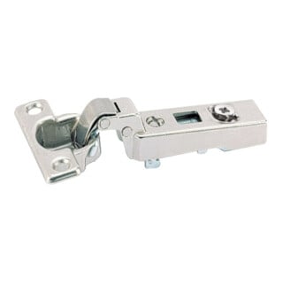 Hettich Charnière de meuble Intermat 9924, 72966 95°, déport 16 mm ZDG nickelé argenté