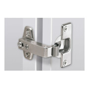 Hettich Charnière de meuble Perfekt 5737 69603, 95°, acier nickelé argenté