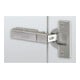 Hettich Charnière Intermat 9943, 48062 110°, déport 16 mm acier nickelé