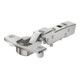 Hettich Charnière Sensys 8631i, 9091412 95°, déport 9,5 mm acier nickelé argenté-1