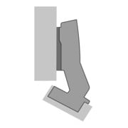 Hettich Charnière Sensys 8639i 9088016, 95° ZDG argent nickelé-4