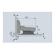 Hettich Charnière Sensys 8645i 9135141, 110°, acier nickelé-2
