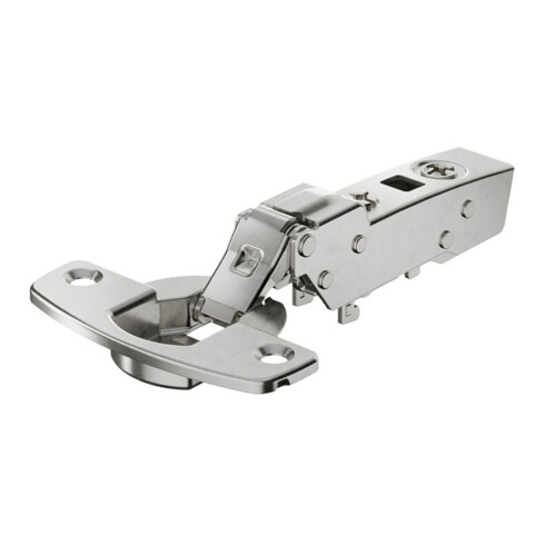 Hettich Charnière Sensys 8646i 9094280, 110°, déport 9,5 mm acier nickelé argenté