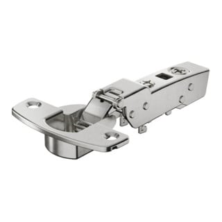 Hettich Charnière Sensys 8661 9091590, 95°, déport 9,5 mm acier nickelé argenté