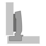 Hettich Charnière Sensys 8676 9094450, 110° acier argent nickelé-2