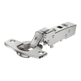 Hettich Charnière Sensys 8676 9094460, 110°, décalée 9,5 mm acier argent nickelé