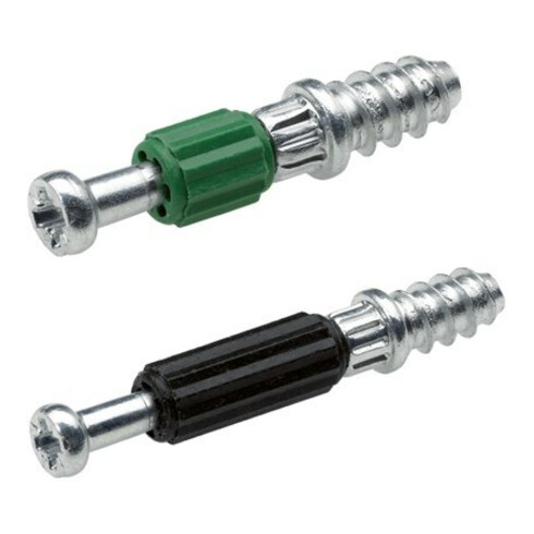 Hettich Cheville à visser, diamètre 5 mm, profondeur 20 mm Twister DU 319, 48037 zingué