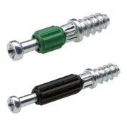 Hettich Cheville à visser, diamètre 5 mm, profondeur 20 mm Twister DU 319, 48037 zingué