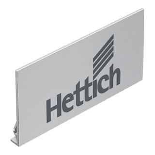 Hettich Clip AvanTech YOU 9257703 mit Logo silberfarbig