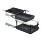 Hettich Container-Set mit Voll- und Überauszügen, schwarz, 730 mm-1