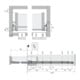 Coulisse à sortie partielle Hettich FR 402 avec Stop Control STA, blanc, 25kg-2